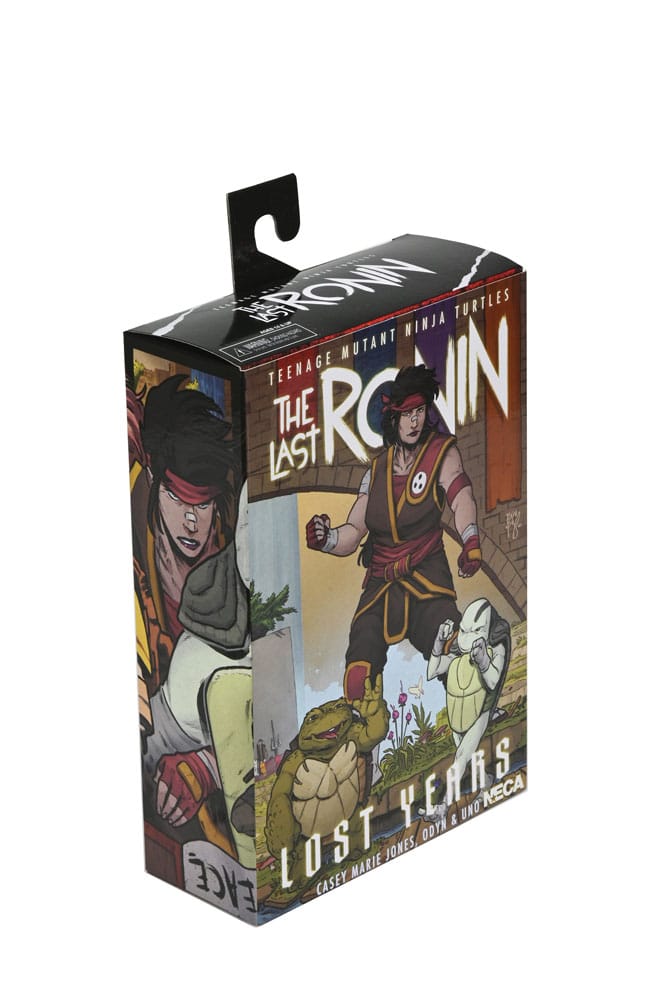 Teenage Mutant Ninja Turtles: The Last Ronin figurine Handyman Ultimate Casey Marie with Baby Odyn & Uno 17 cm