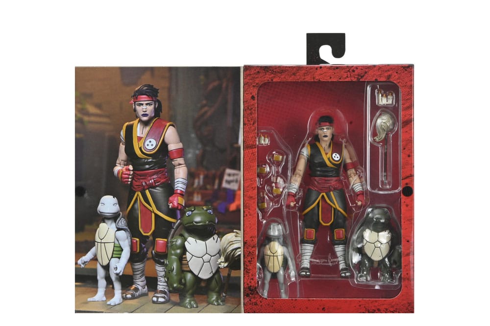 Teenage Mutant Ninja Turtles: The Last Ronin figurine Handyman Ultimate Casey Marie with Baby Odyn & Uno 17 cm