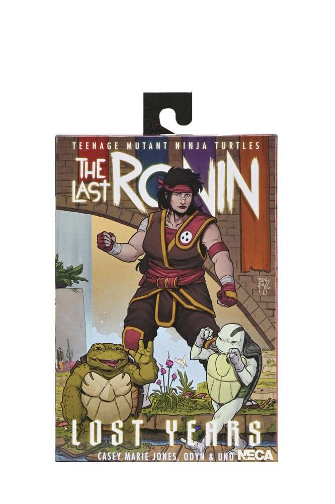 Teenage Mutant Ninja Turtles: The Last Ronin figurine Handyman Ultimate Casey Marie with Baby Odyn & Uno 17 cm