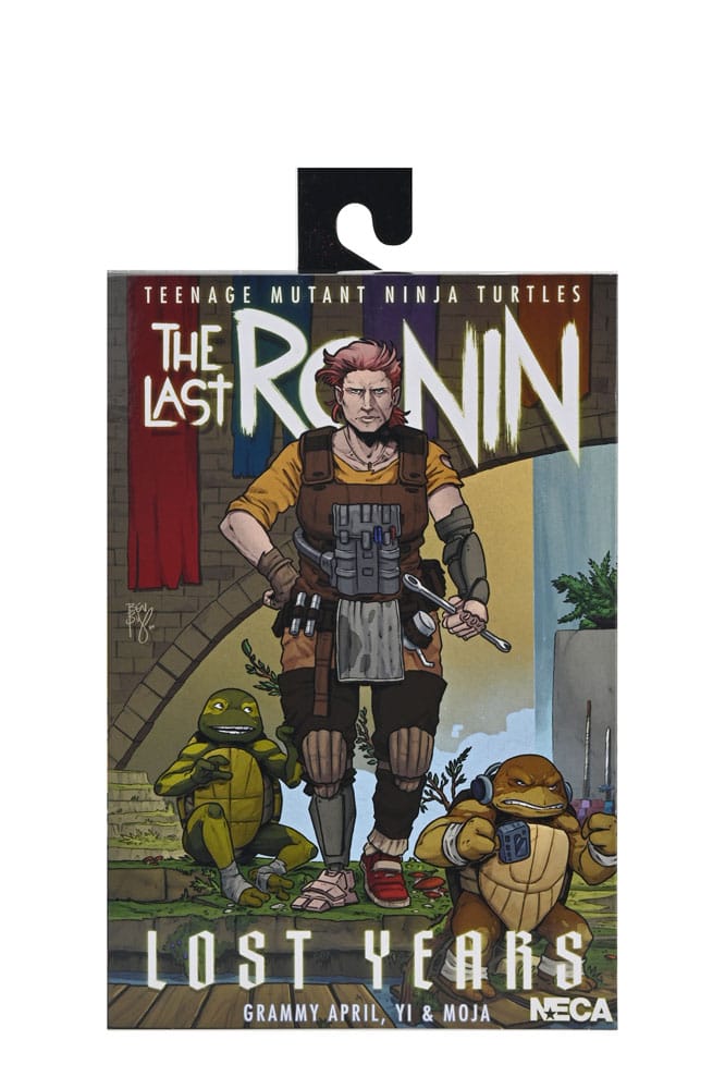 Tortues Ninja (The Last Ronin The Lost Years) figurine Synja Grammy April with Baby Yi & Moja 18 cm