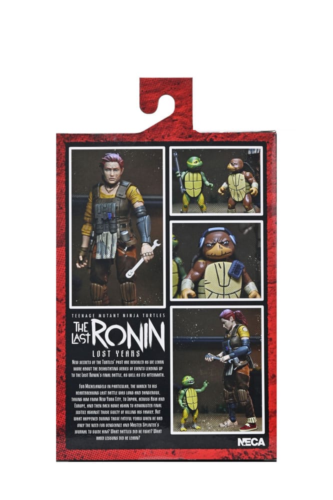 Tortues Ninja (The Last Ronin The Lost Years) figurine Synja Grammy April with Baby Yi & Moja 18 cm