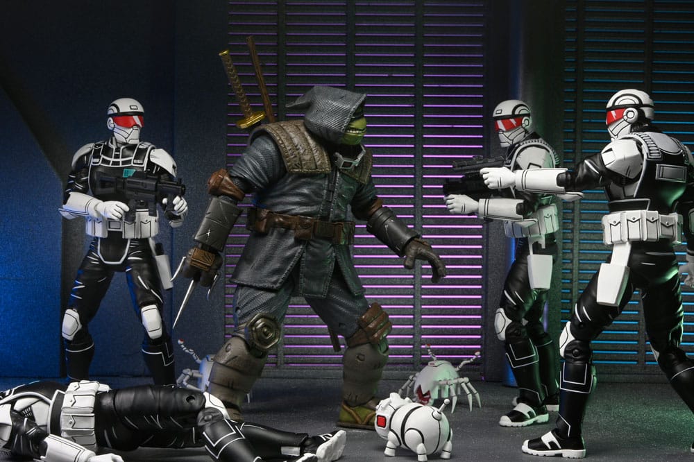 Tortues Ninja (The Last Ronin) figurine Synja Commando with Mousers 18 cm