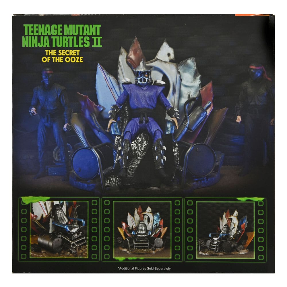 Tortues Ninja 2: Secret of the Ooze diorama Shredder's Throne 27 cm