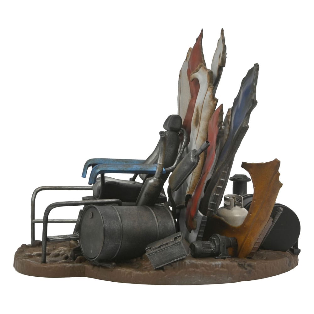 Tortues Ninja 2: Secret of the Ooze diorama Shredder's Throne 27 cm