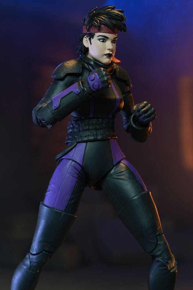 Tortues Ninja (The Last Ronin The Lost Years) figurine Casey Marie with Last Ronin Motorcycle 18 cm