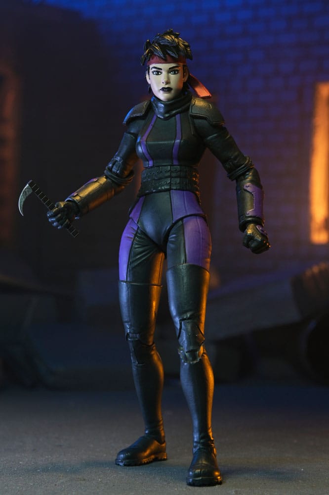 Tortues Ninja (The Last Ronin The Lost Years) figurine Casey Marie with Last Ronin Motorcycle 18 cm