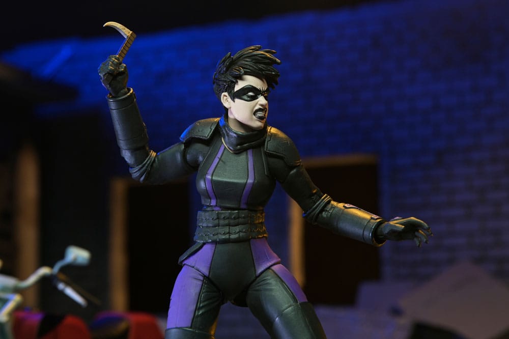 Tortues Ninja (The Last Ronin The Lost Years) figurine Casey Marie with Last Ronin Motorcycle 18 cm