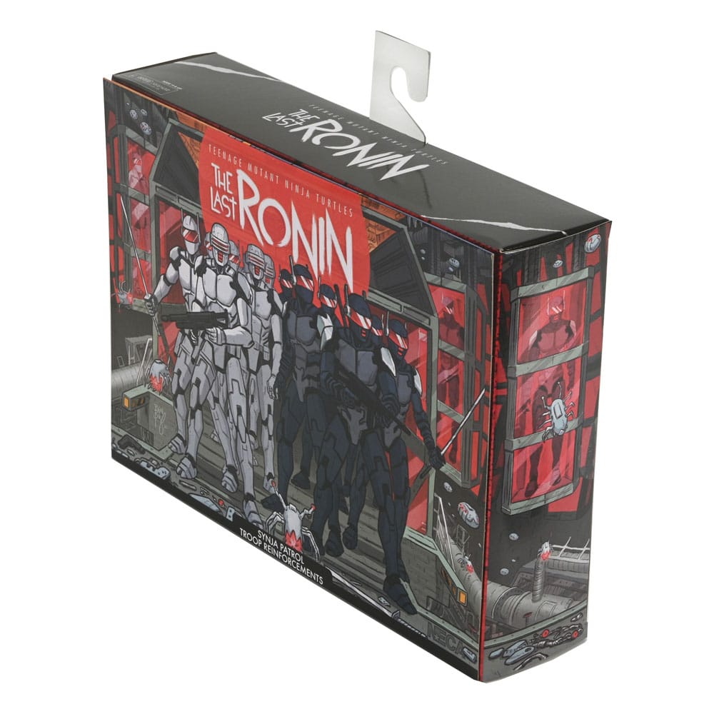 Tortues Ninja (The Last Ronin) pack 2 figurines Synja Robots 18 cm