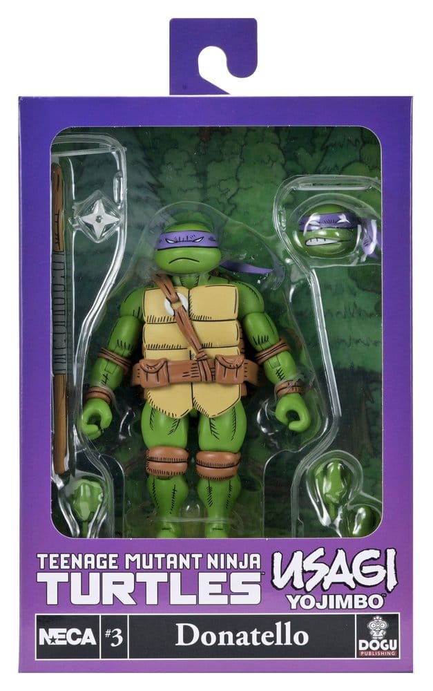 Teenage Mutant Ninja Turtles x Usagi Yojimbo Ultimate figurine Donatello 18 cm