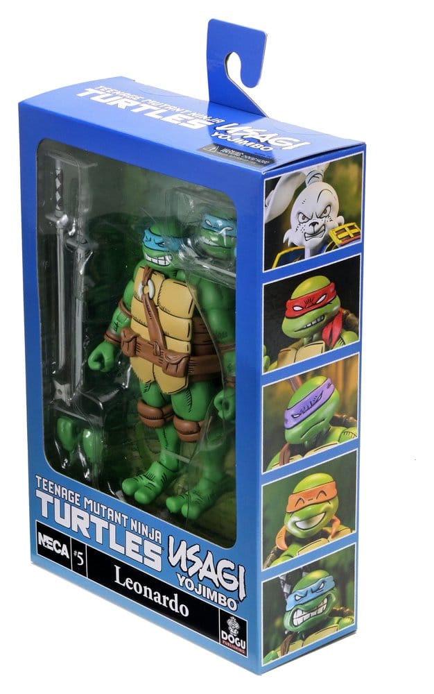 Teenage Mutant Ninja Turtles x Usagi Yojimbo Ultimate figurine Leonardo 18 cm