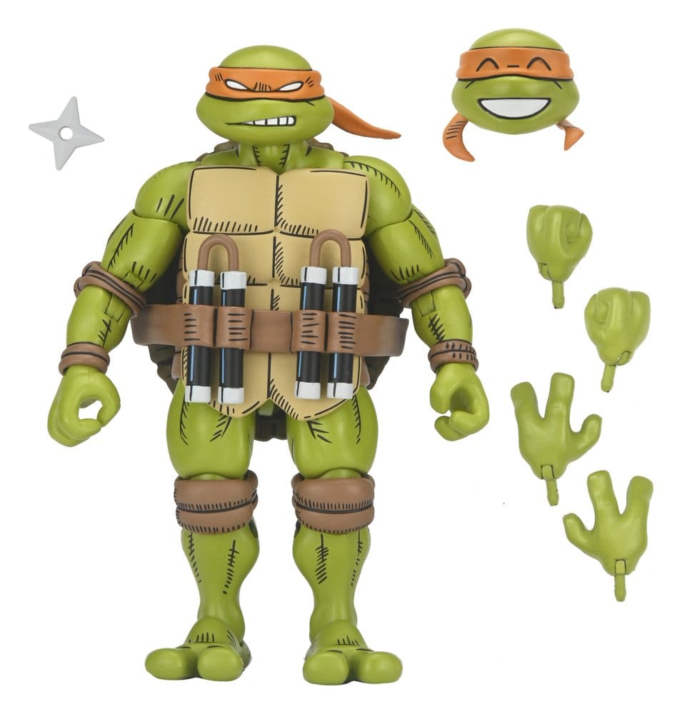 Teenage Mutant Ninja Turtles x Usagi Yojimbo Ultimate figurine Michelangelo 18 cm