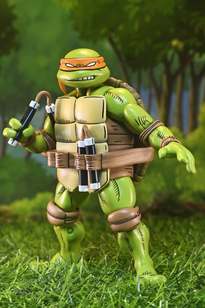Teenage Mutant Ninja Turtles x Usagi Yojimbo Ultimate figurine Michelangelo 18 cm