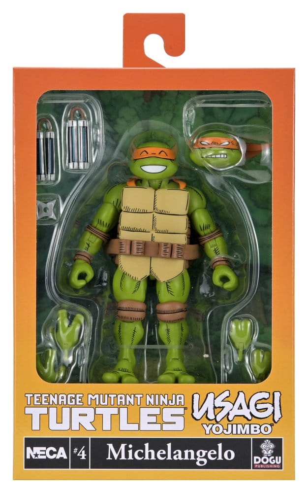 Teenage Mutant Ninja Turtles x Usagi Yojimbo Ultimate figurine Michelangelo 18 cm