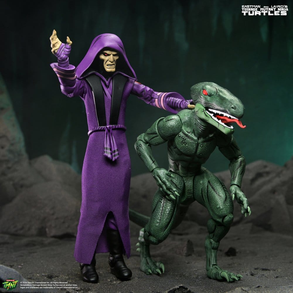Teenage Mutant Ninja Turtles (Mirage Comics) pack 2 figurines Daimyo Orkai & Raptor 18 cm