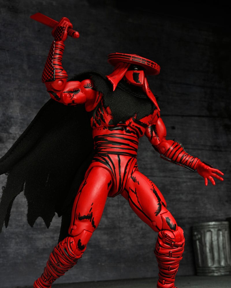 Tortues Ninja (Mirage Comics) figurine Red and Black Foot Assassin 18 cm