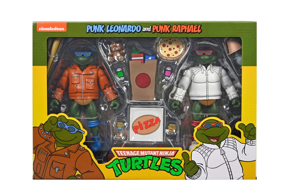 Tortues Ninja (Cartoon) figurine Punk Leo and Punk Raph 2 Pack 18 cm