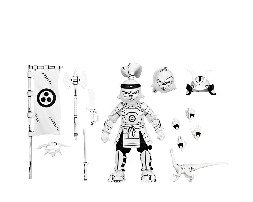 Usagi Yojimbo figurine Samurai Usagi Yojimbo Black & White Figure 18 cm