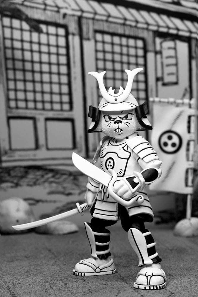 Usagi Yojimbo figurine Samurai Usagi Yojimbo Black & White Figure 18 cm