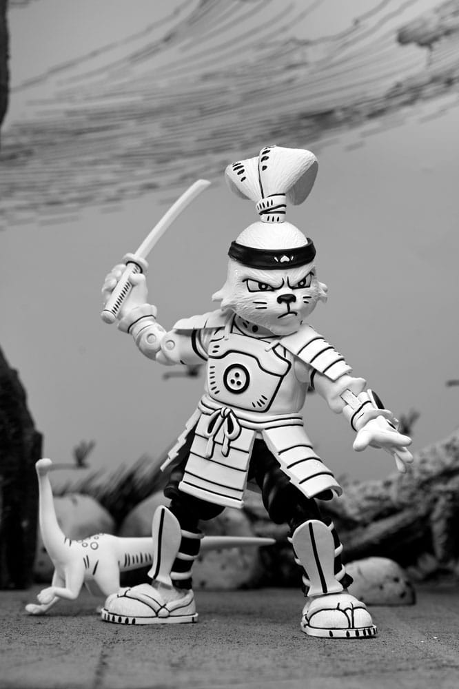 Usagi Yojimbo figurine Samurai Usagi Yojimbo Black & White Figure 18 cm