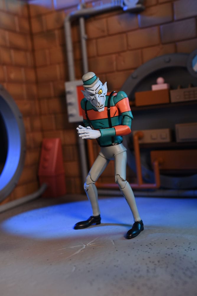 Teenage Mutant Ninja Turtles: Saturday Morning Adventures 2-Pack figurines Creepy Eddie & Shibano-Sama 17 cm