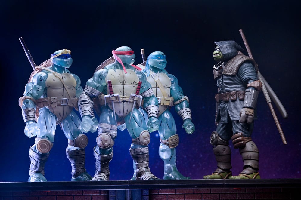 Tortues Ninja (The Last Ronin) pack 3 figurines Ghost Brothers 18 cm