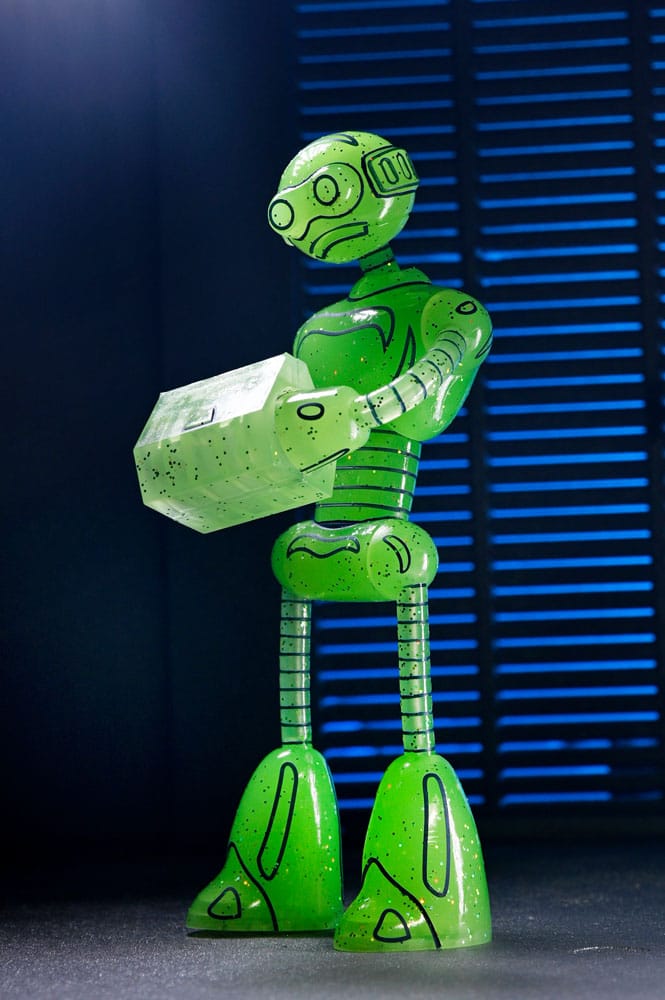 Tortues Ninja (Mirage Comics) figurine Transmat Fugitoid GID 18 cm