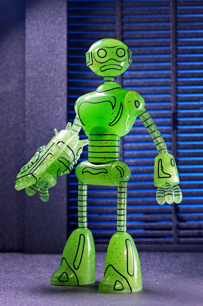 Tortues Ninja (Mirage Comics) figurine Transmat Fugitoid GID 18 cm