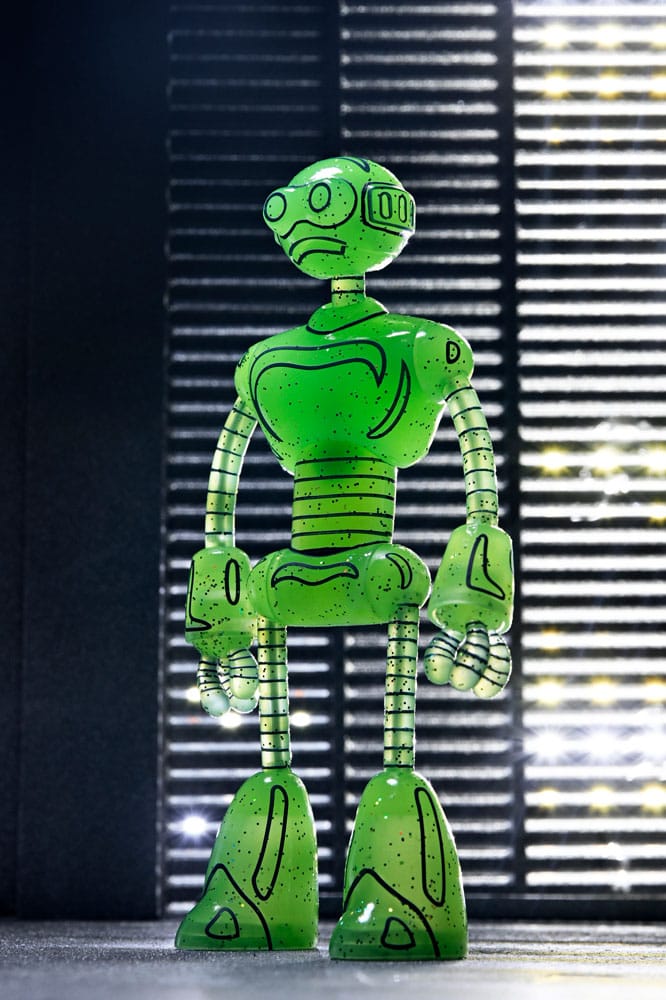 Tortues Ninja (Mirage Comics) figurine Transmat Fugitoid GID 18 cm