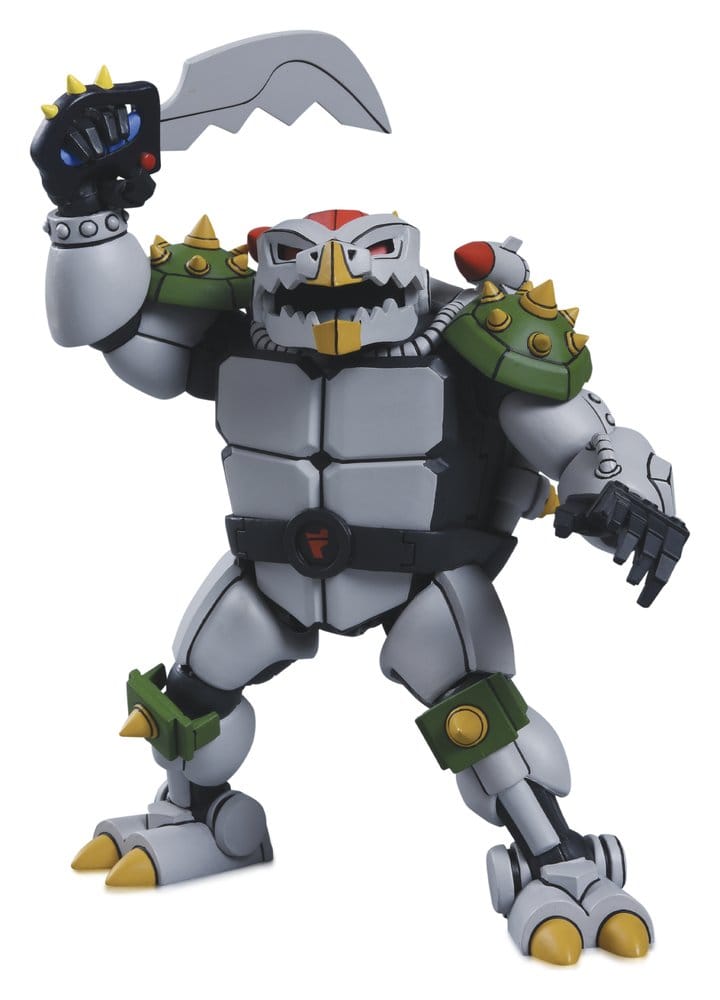 Teenage Mutant Ninja Turtles (1987 Cartoon) pack 2 figurines Robo Tokka and Rahzar 18 cm