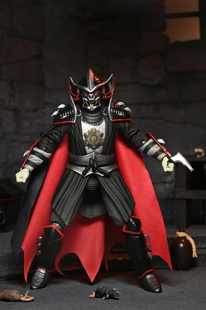 Tortues Ninja x Universal Monsters figurines Shredder as Dracula Classic Colors 18 cm