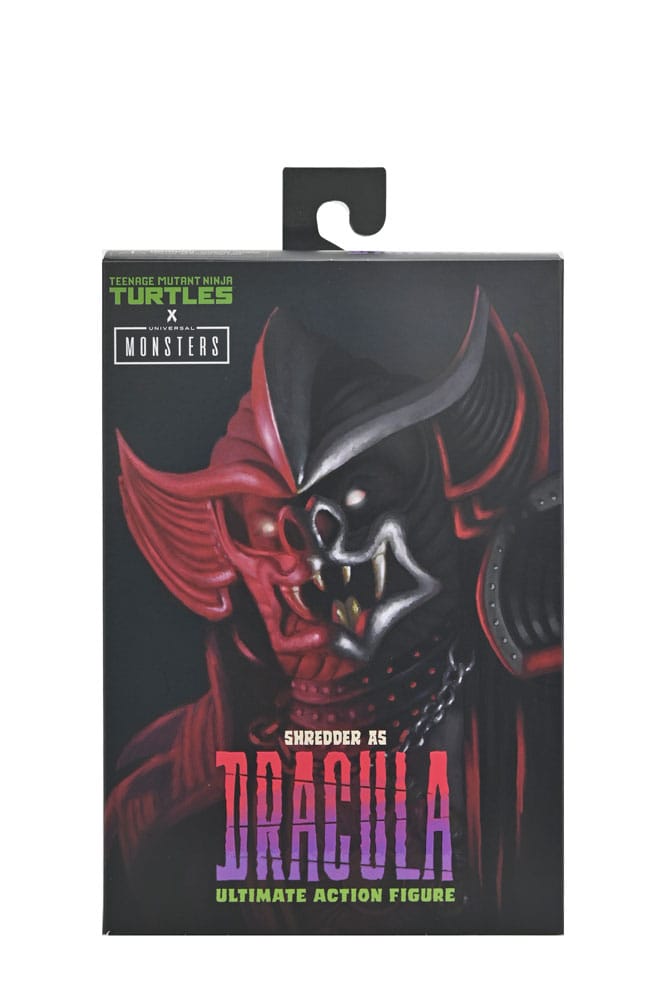 Tortues Ninja x Universal Monsters figurines Shredder as Dracula Classic Colors 18 cm