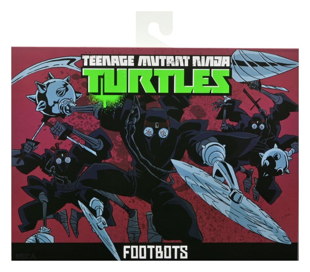 Teenage Mutant Ninja Turtles (2012 Cartoon) pack 2 figurines Footbots 18 cm
