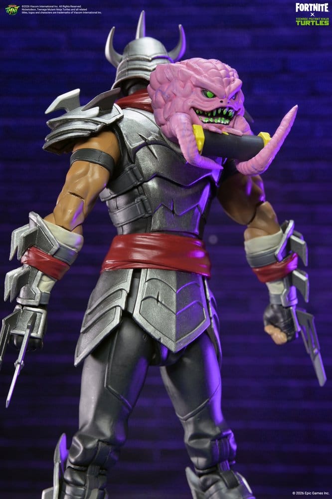 Teenage Mutant Ninja Turtles x Fortnite figurine Shredder 18 cm