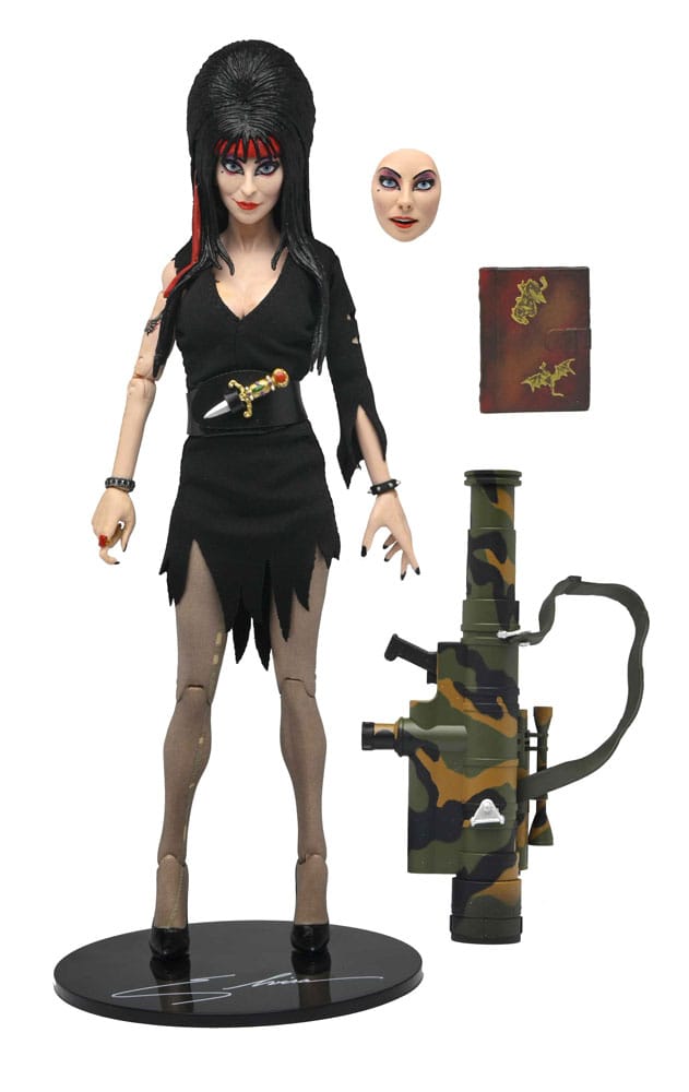 Elvira, maîtresse des ténèbres figurine Clothed Commando Elvira 20 cm