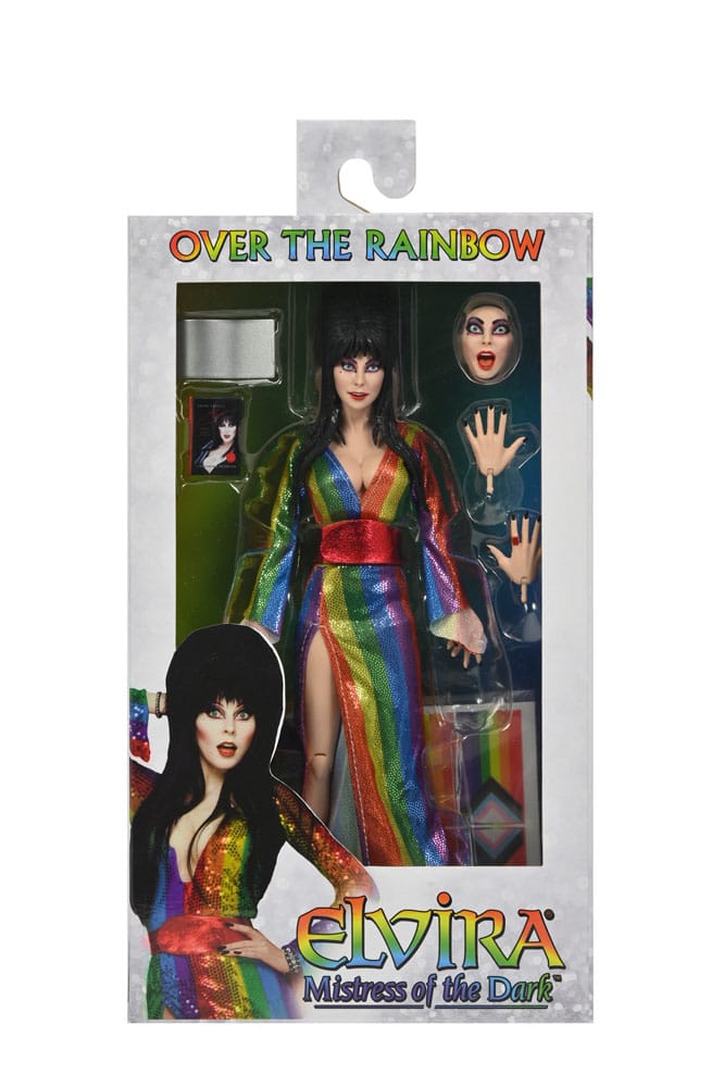 Elvira, Mistress of the Dark figurine Clothed Over the Rainbow Elvira 20 cm