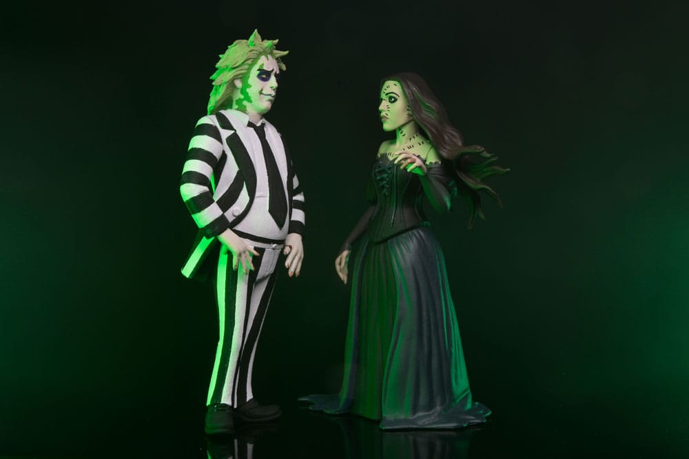 Beetlejuice Beetlejuice pack 2 figurines Toony Terrors Beetlejuice & Delores 15 cm
