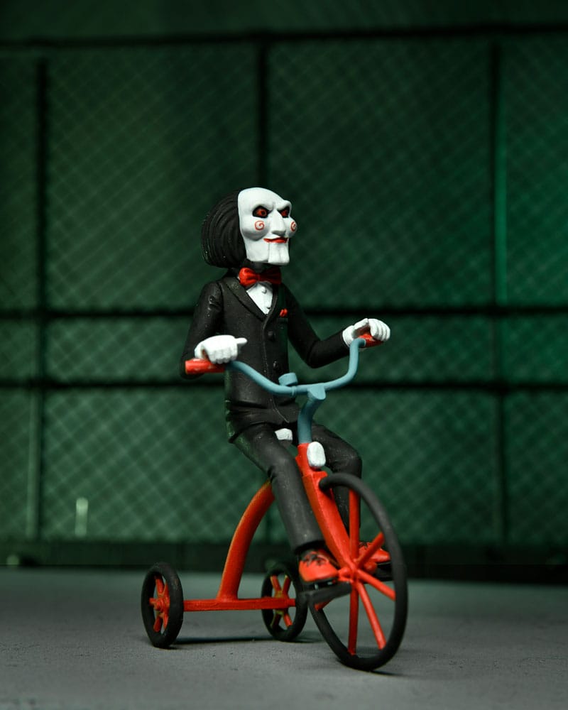 Saw Toony Terrors figurine Jigsaw Killer with Billy and Tricycle Boxed Set 15 cm