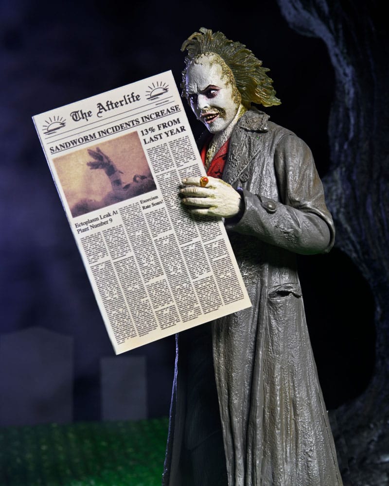 Beetlejuice 1988 figurine Ultimate Beetlejuice: Tour Guide The Bio-Exorcist 18 cm