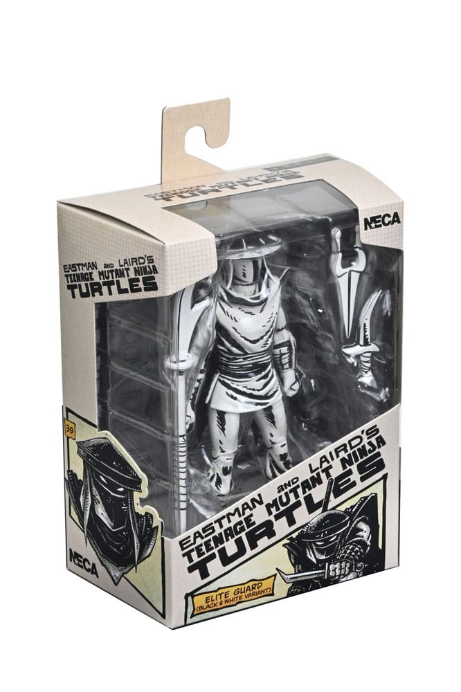 Teenage Mutant Ninja Turtles figurine Elite Foot Ninja Guard Black & White 18 cm