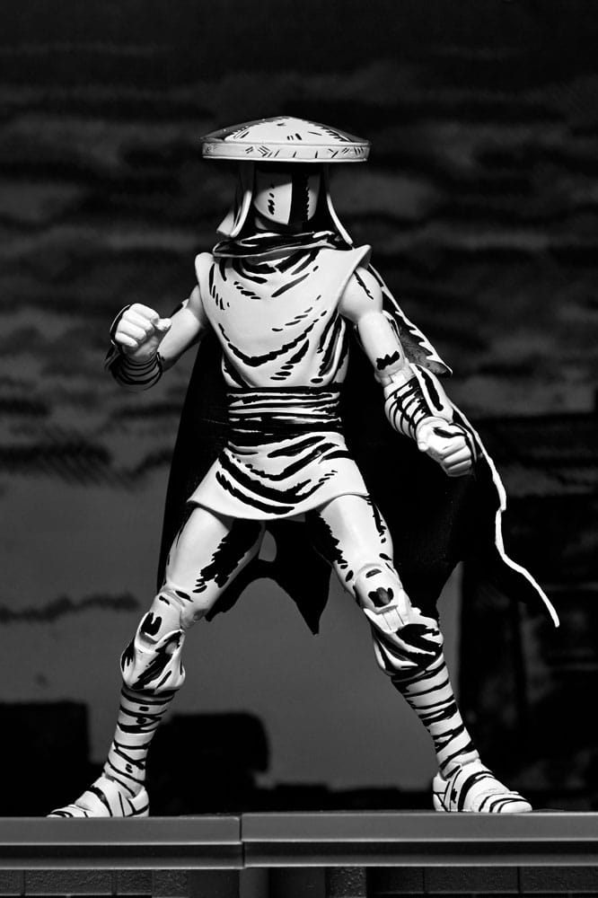 Teenage Mutant Ninja Turtles figurine Elite Foot Ninja Guard Black & White 18 cm