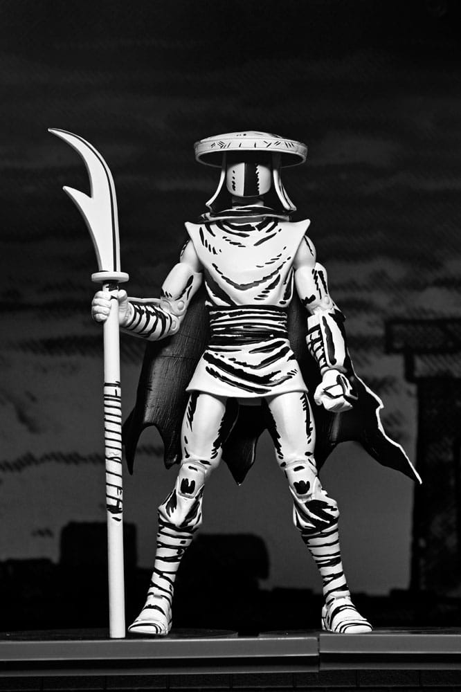 Teenage Mutant Ninja Turtles figurine Elite Foot Ninja Guard Black & White 18 cm