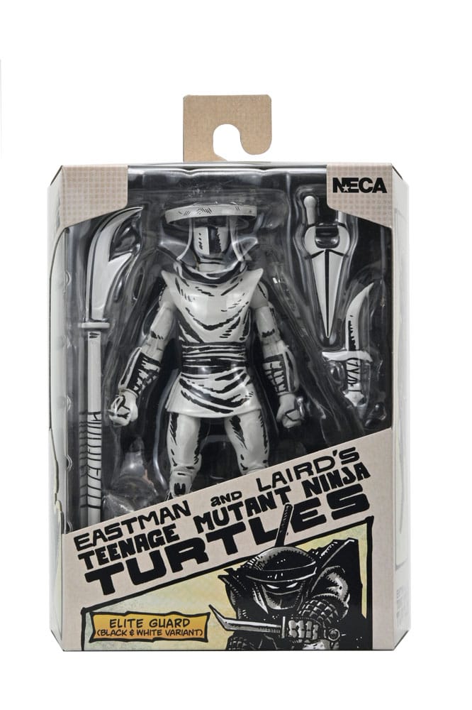 Teenage Mutant Ninja Turtles figurine Elite Foot Ninja Guard Black & White 18 cm