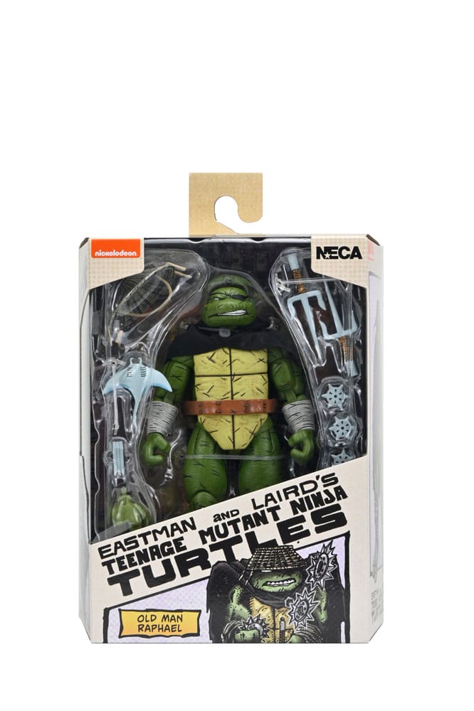 Tortues Ninja figurine Handyman Old Man Raphael 18 cm