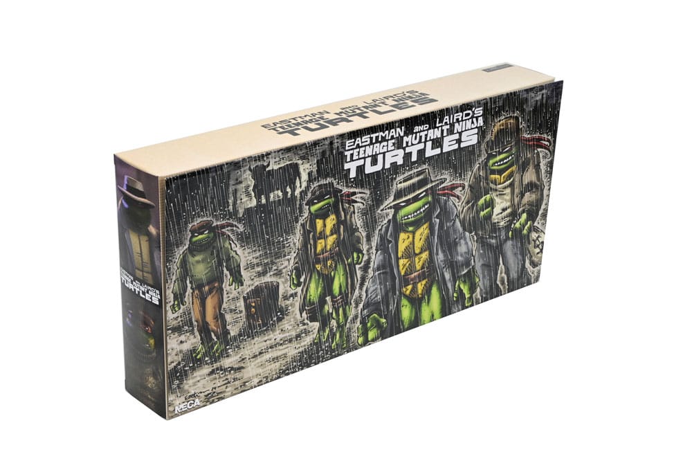 Tortues Ninja Pack de 4 figurines Gangster Turtles 18 cm