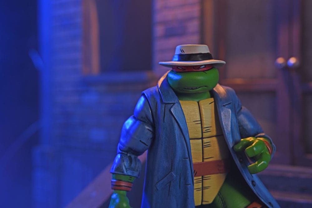 Tortues Ninja Pack de 4 figurines Gangster Turtles 18 cm