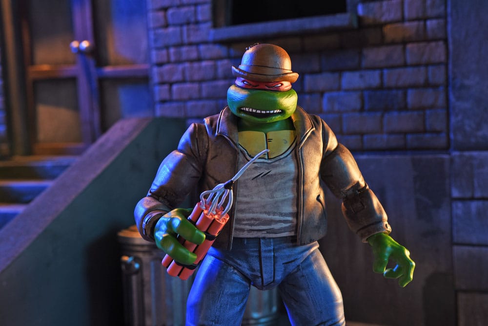 Tortues Ninja Pack de 4 figurines Gangster Turtles 18 cm