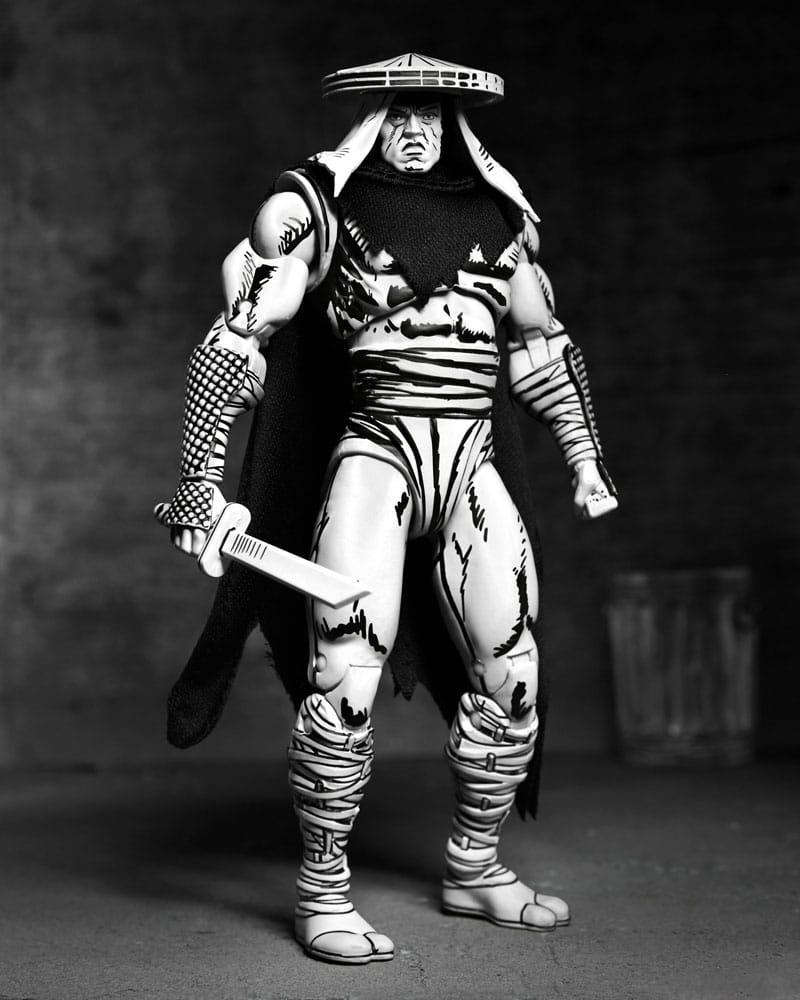 Teenage Mutant Ninja Turtles figurine Foot Assassin Black and White 18 cm