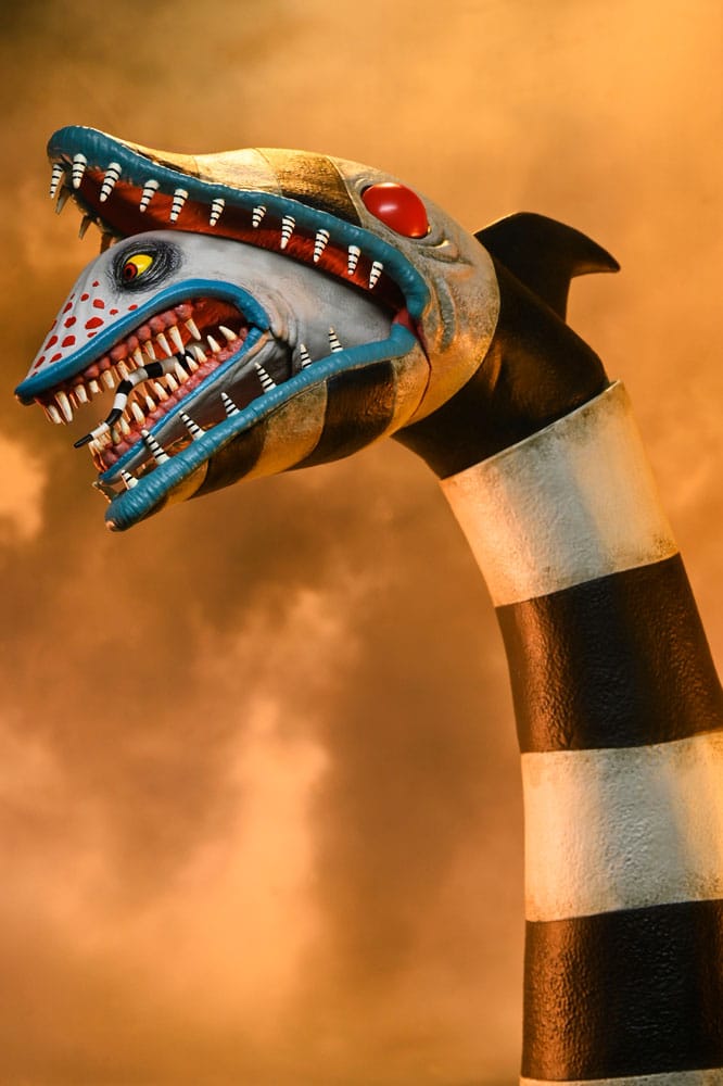 Beetlejuice Beetlejuice pack de 2 figurines Ultimate "Matador" Beetlejuice and Sandworm 18 cm