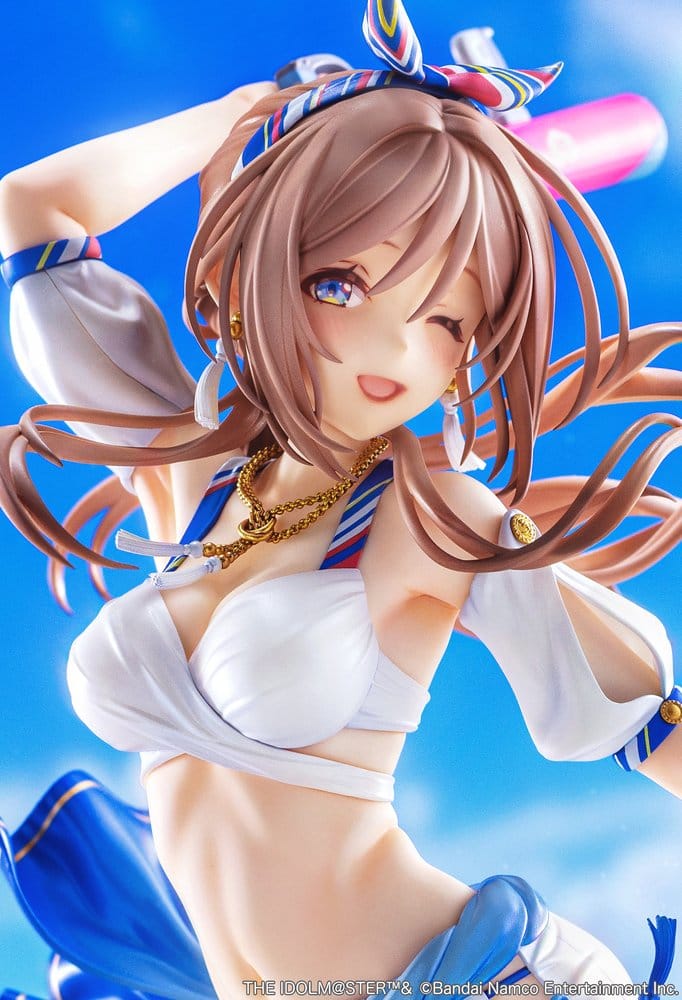 The Idolmaster Gakuen figurine PVC 1/7 Himesaki Rinami Kimi to Semi Blue Ver. With Bonus 27 cm