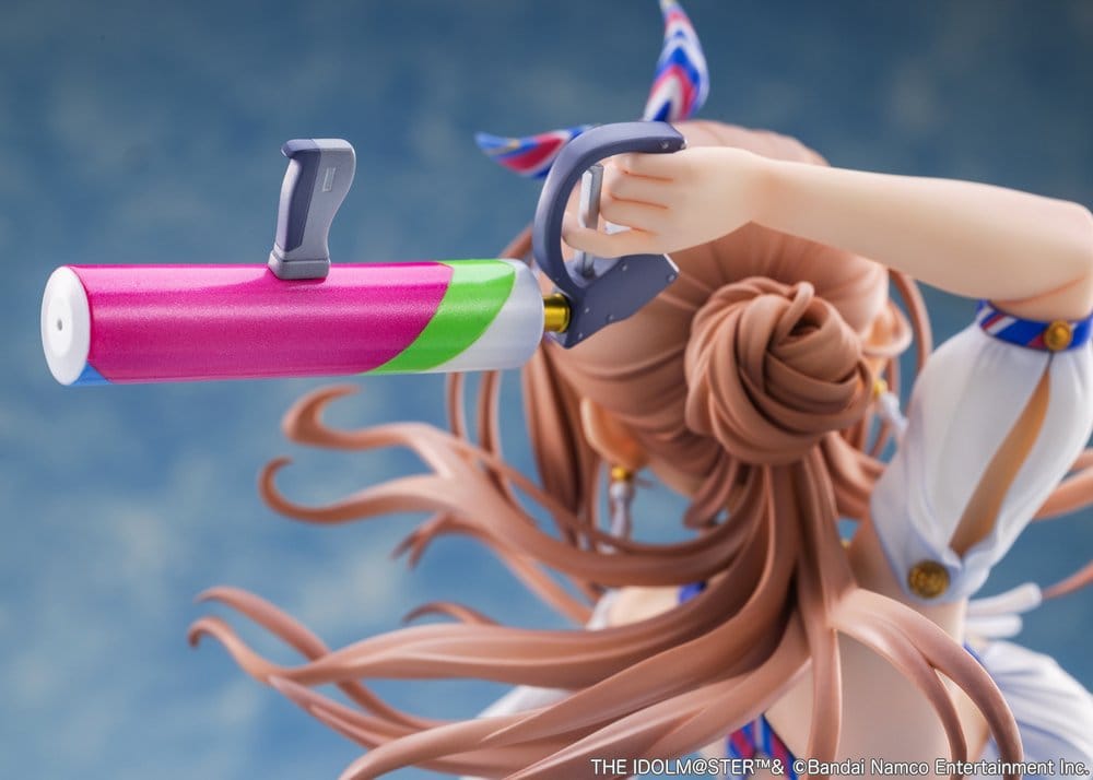 The Idolmaster Gakuen figurine PVC 1/7 Himesaki Rinami Kimi to Semi Blue Ver. 27 cm